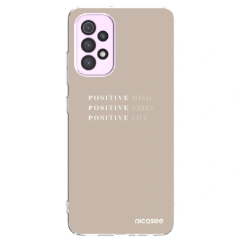 Picasee διαφανής θήκη σιλικόνης Samsung Galaxy A32 5G A326B - Positive Vibes