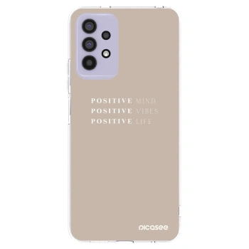 Picasee διαφανής θήκη σιλικόνης Samsung Galaxy A32 4G SM-A325F - Positive Vibes