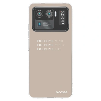 Picasee διαφανής θήκη σιλικόνης Xiaomi Mi 11 Ultra - Positive Vibes