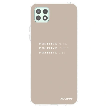 Picasee διαφανής θήκη σιλικόνης Samsung Galaxy A22 A226B 5G - Positive Vibes