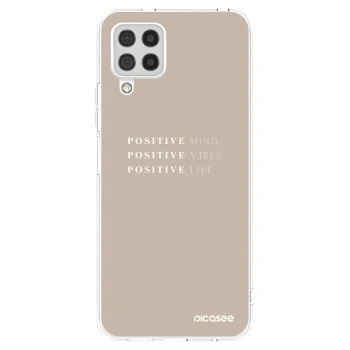 Picasee διαφανής θήκη σιλικόνης Samsung Galaxy A22 A225F 4G - Positive Vibes