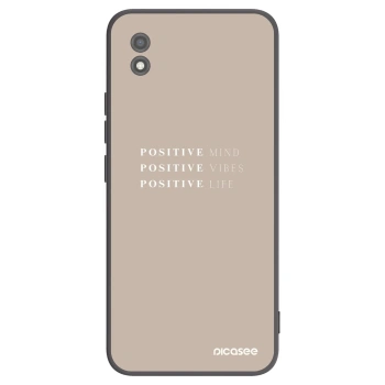 Picasee Μαύρη θήκη σιλικόνης για Realme C11 (2021) - Positive Vibes