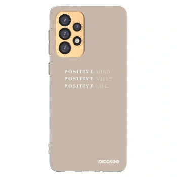 Picasee διαφανής θήκη σιλικόνης Samsung Galaxy A33 5G A336 - Positive Vibes