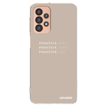 Picasee διαφανής θήκη σιλικόνης Samsung Galaxy A23 A236B 5G - Positive Vibes
