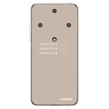 Picasee διαφανής θήκη σιλικόνης Honor Magic5 Lite 5G - Positive Vibes