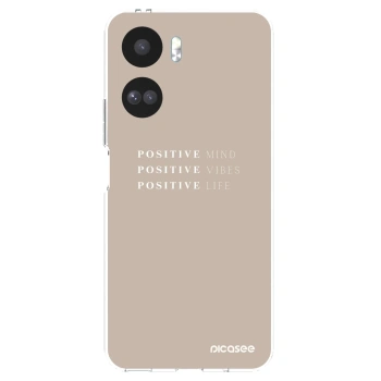 Picasee διαφανής θήκη σιλικόνης Honor 90 Lite 5G - Positive Vibes