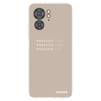 Picasee διαφανής θήκη σιλικόνης Motorola Edge 40 - Positive Vibes