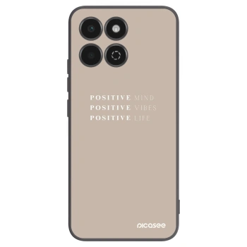 Picasee Μαύρη θήκη σιλικόνης για Honor 200 Smart 5G - Positive Vibes