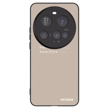 Picasee Μαύρη θήκη σιλικόνης για Xiaomi 15 Ultra - Positive Vibes