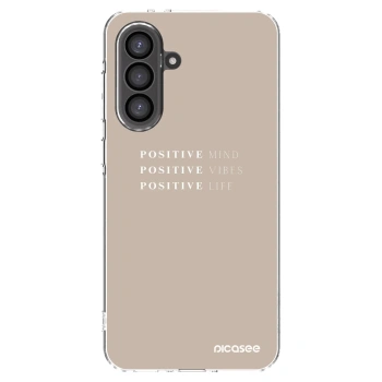 Picasee διαφανής θήκη σιλικόνης Samsung Galaxy A56 5G A566B - Positive Vibes