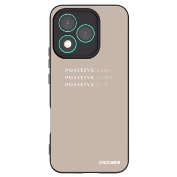 Picasee Μαύρη θήκη σιλικόνης για Honor 400 Lite 5G - Positive Vibes