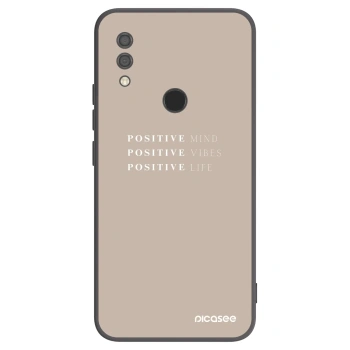 Picasee Μαύρη θήκη σιλικόνης για Xiaomi Redmi 7 - Positive Vibes