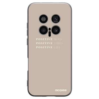 Picasee Μαύρη θήκη σιλικόνης για Honor Magic8 Pro 5G - Positive Vibes
