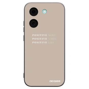 Picasee Μαύρη θήκη σιλικόνης για Xiaomi Poco X8 Pro - Positive Vibes