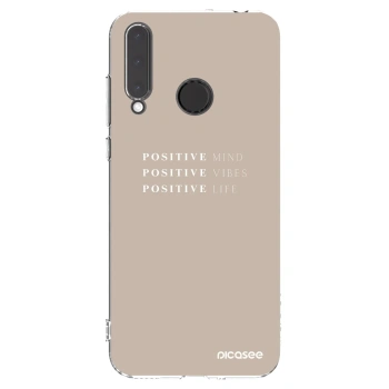 Picasee διαφανής θήκη σιλικόνης Honor 20 Lite - Positive Vibes