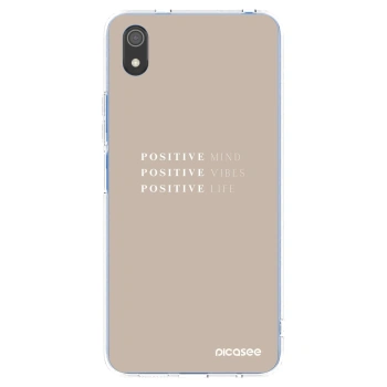Picasee διαφανής θήκη σιλικόνης Xiaomi Redmi 7A - Positive Vibes