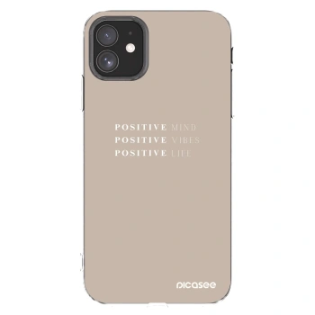 Picasee διαφανής θήκη σιλικόνης Apple iPhone 11 - Positive Vibes