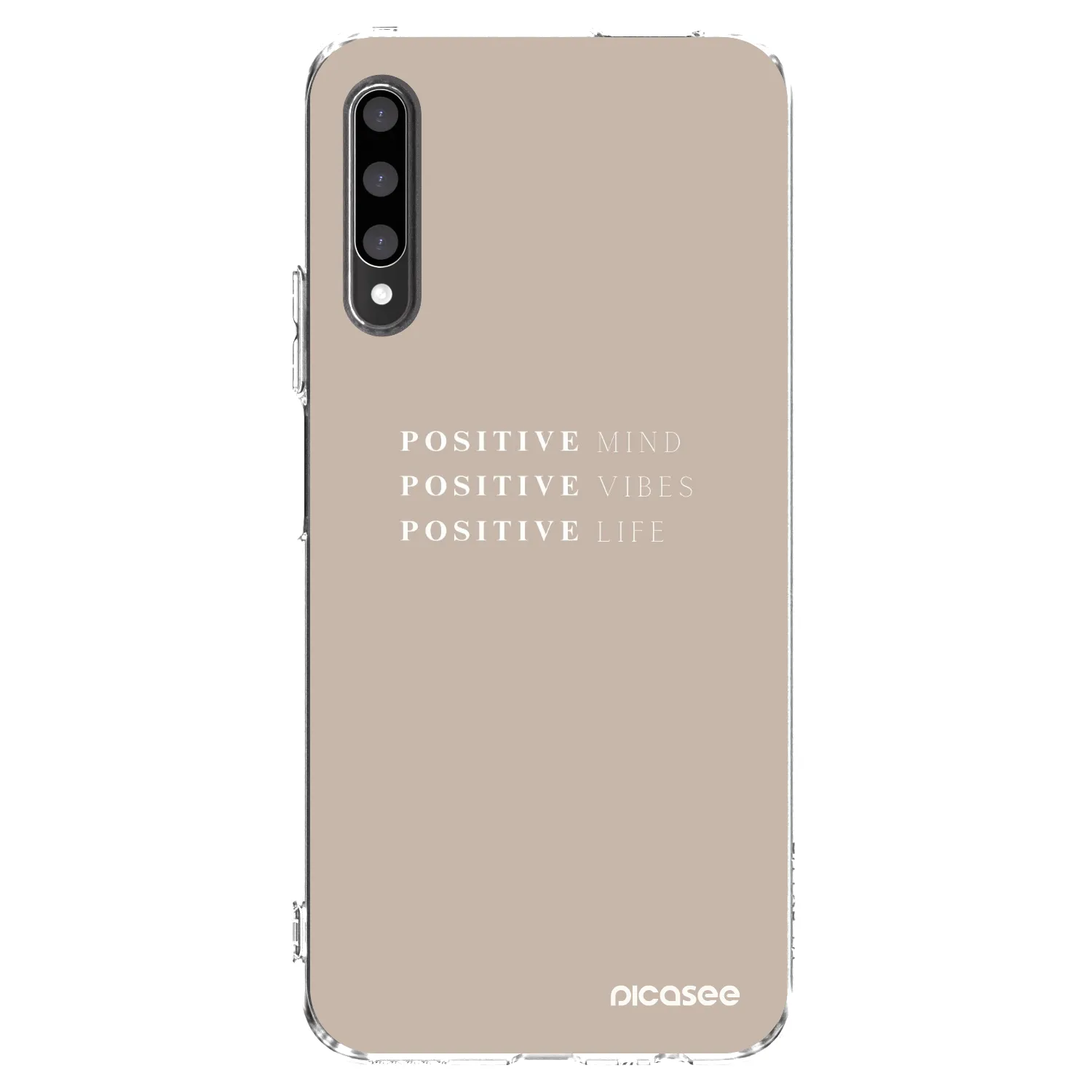 Picasee διαφανής θήκη σιλικόνης Honor 9X Pro - Positive Vibes