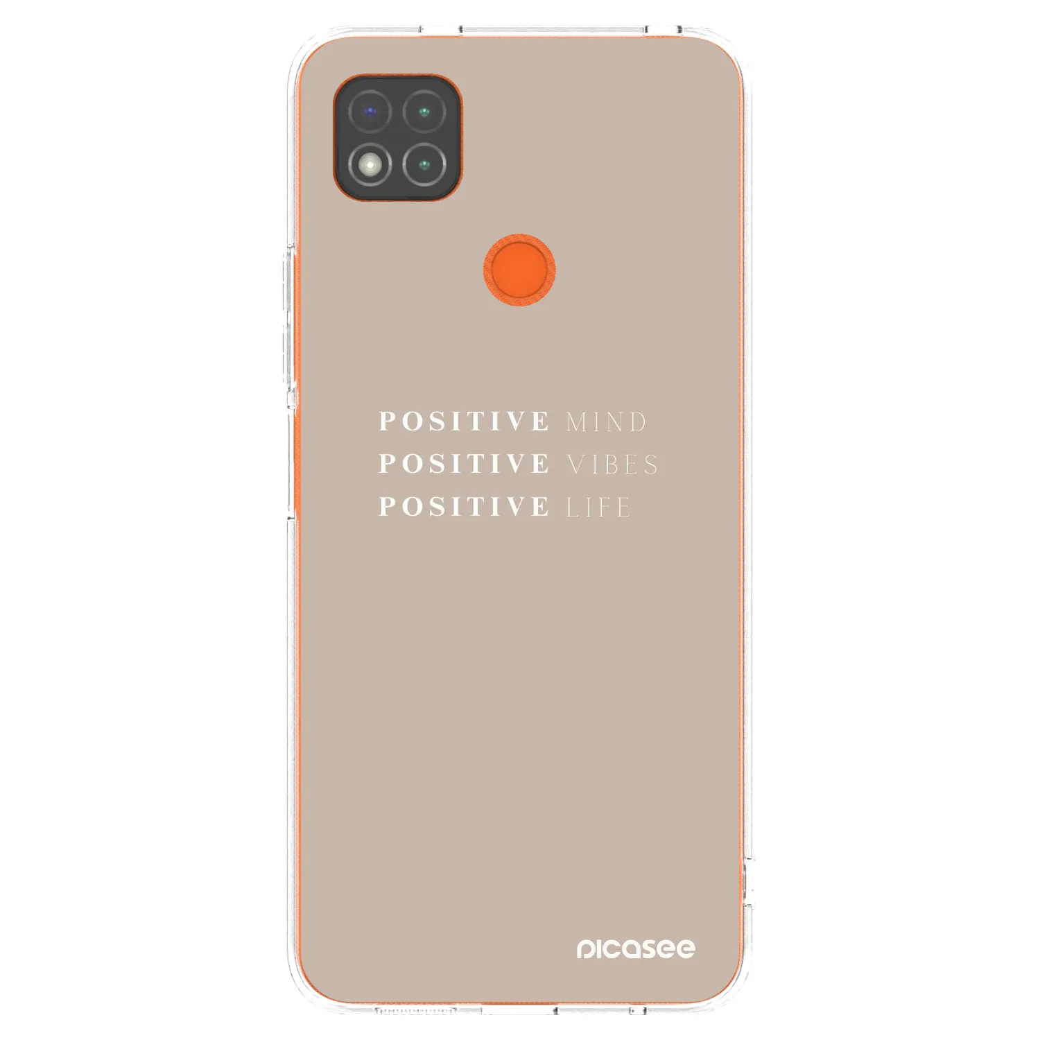 Picasee διαφανής θήκη σιλικόνης Xiaomi Redmi 9C - Positive Vibes