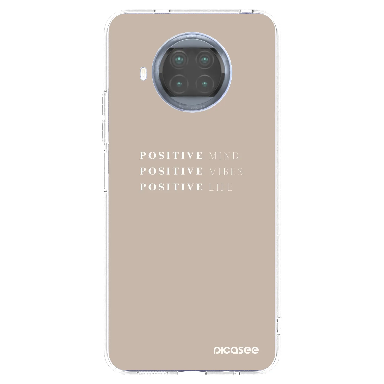 Picasee διαφανής θήκη σιλικόνης Xiaomi Mi 10T Lite - Positive Vibes