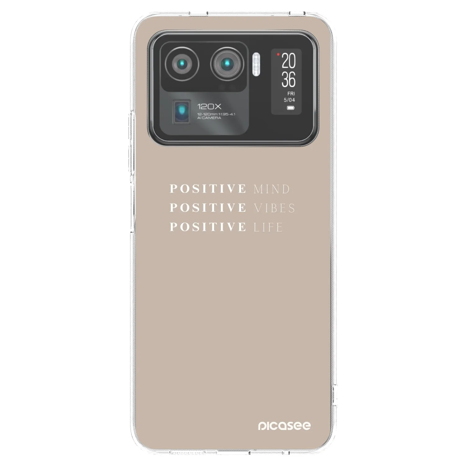 Picasee διαφανής θήκη σιλικόνης Xiaomi Mi 11 Ultra - Positive Vibes