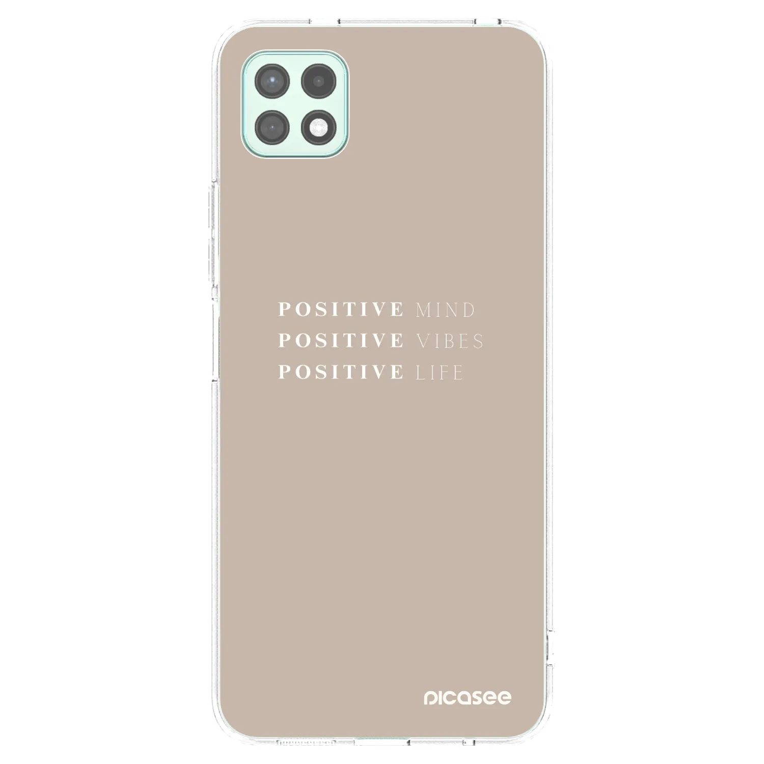 Picasee διαφανής θήκη σιλικόνης Samsung Galaxy A22 A226B 5G - Positive Vibes