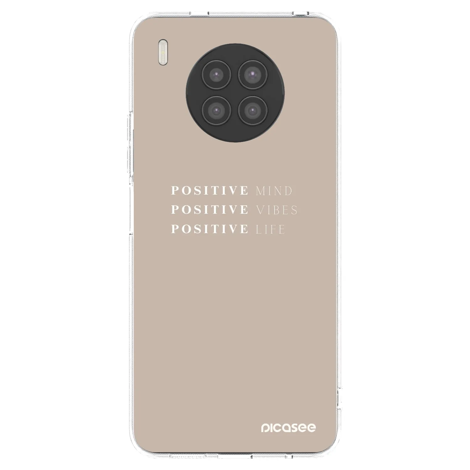 Picasee διαφανής θήκη σιλικόνης Huawei Nova 8i - Positive Vibes