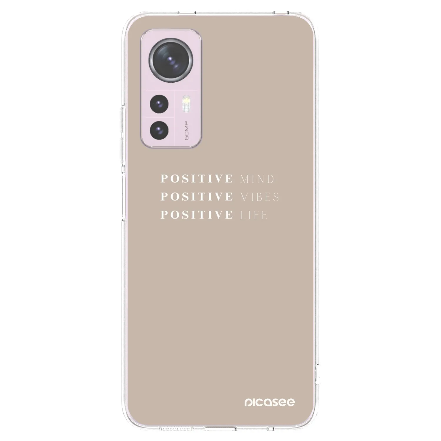 Picasee διαφανής θήκη σιλικόνης Xiaomi 12 - Positive Vibes