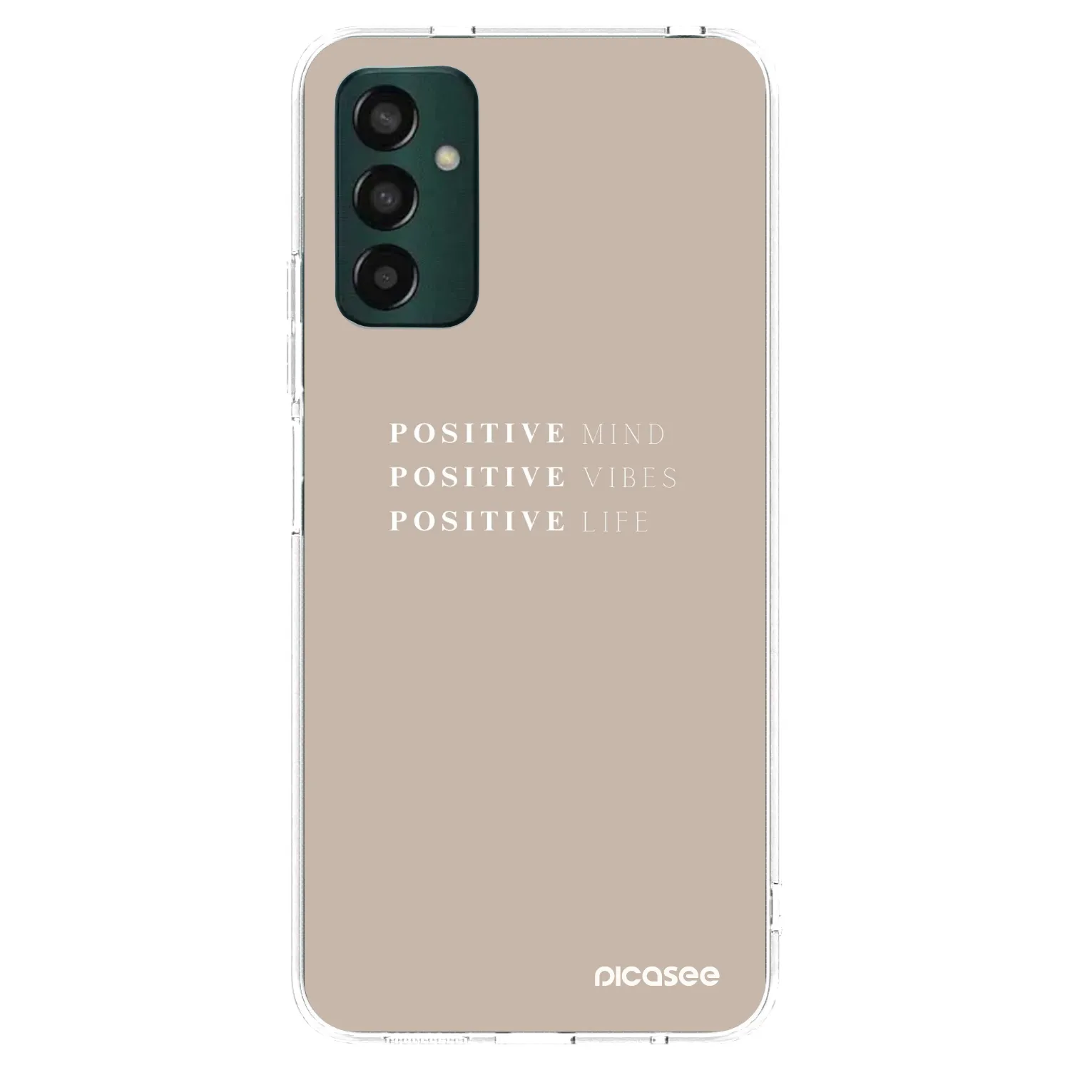 Picasee διαφανής θήκη σιλικόνης Samsung Galaxy M13 M135F - Positive Vibes