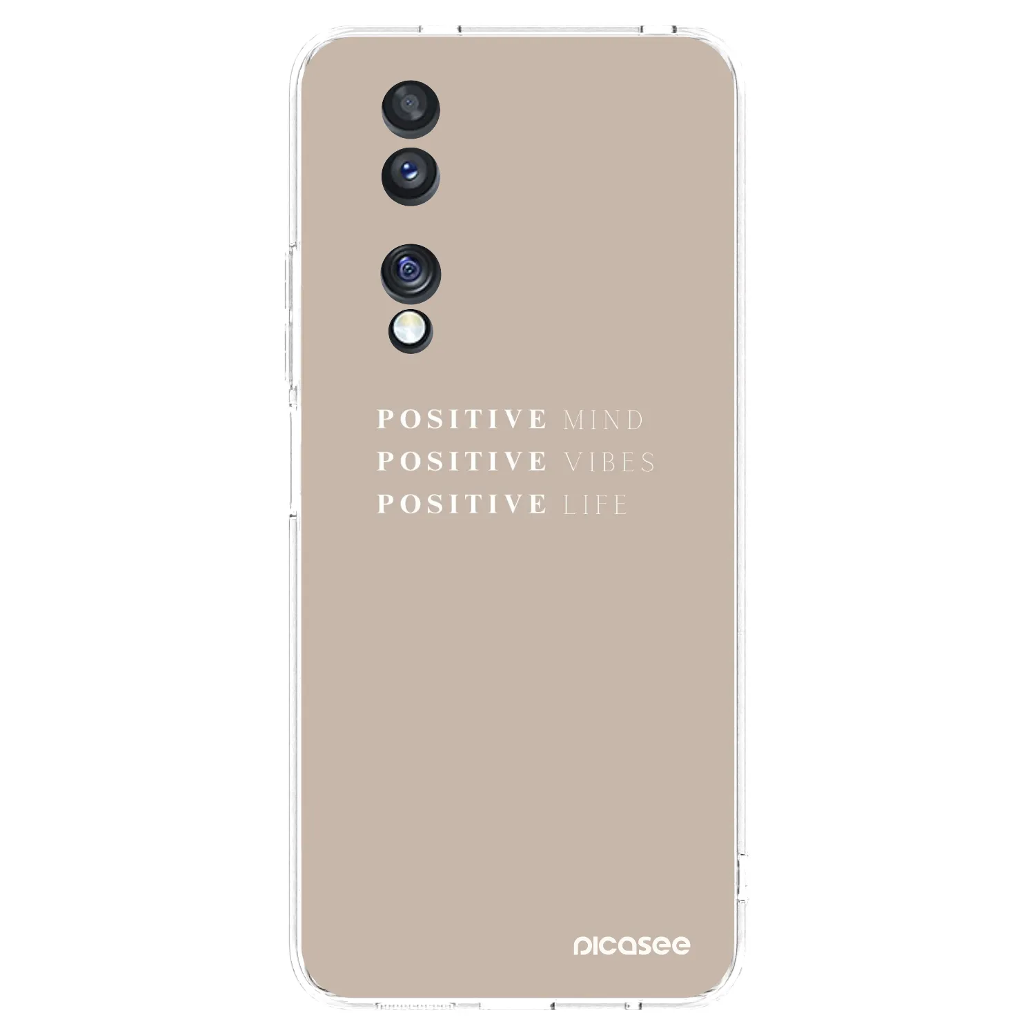 Picasee διαφανής θήκη σιλικόνης Honor 70 - Positive Vibes