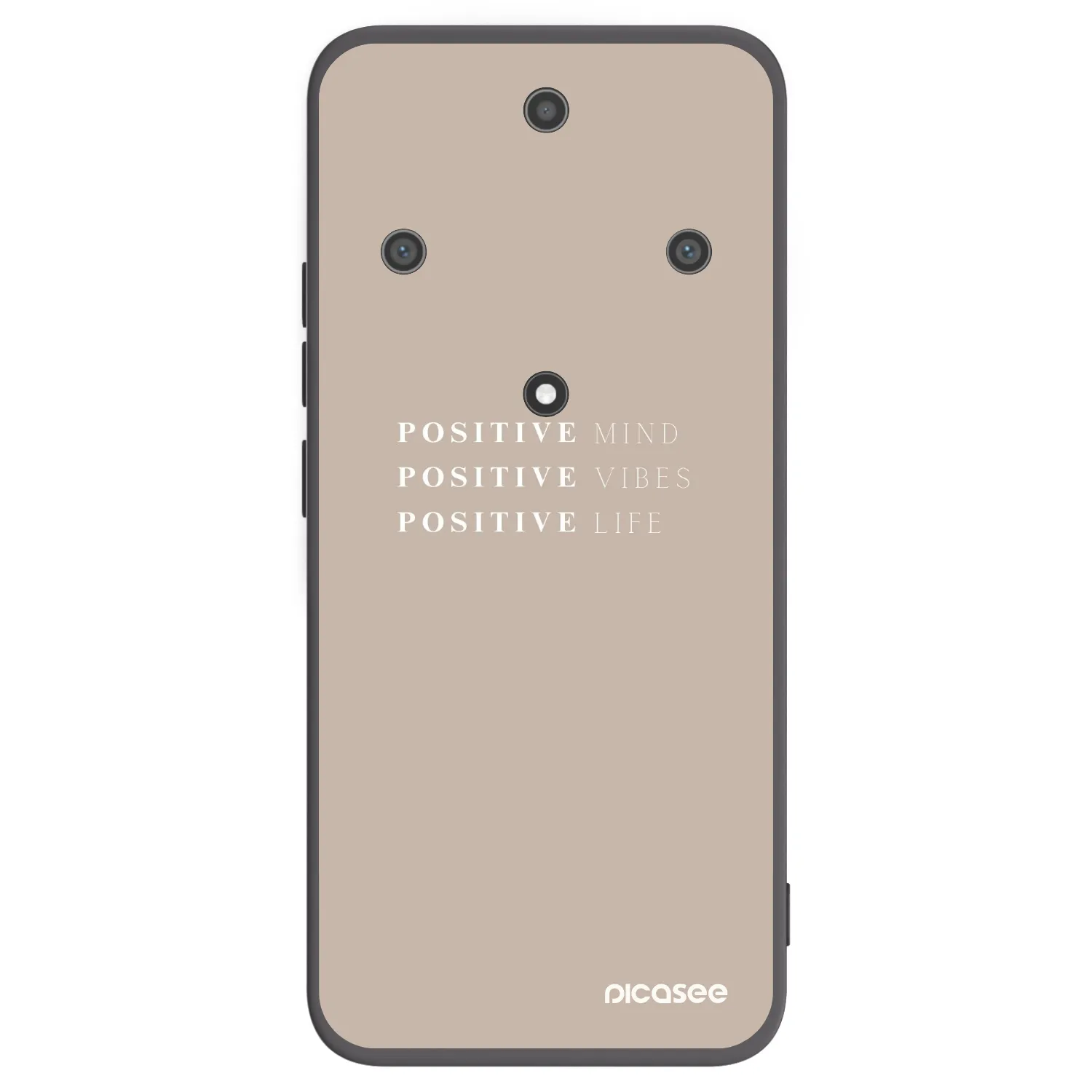 Picasee Μαύρη θήκη σιλικόνης για Honor Magic5 Lite 5G - Positive Vibes
