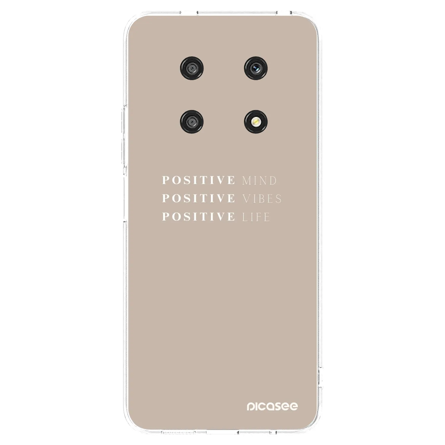 Picasee διαφανής θήκη σιλικόνης Honor Magic4 Lite 5G - Positive Vibes