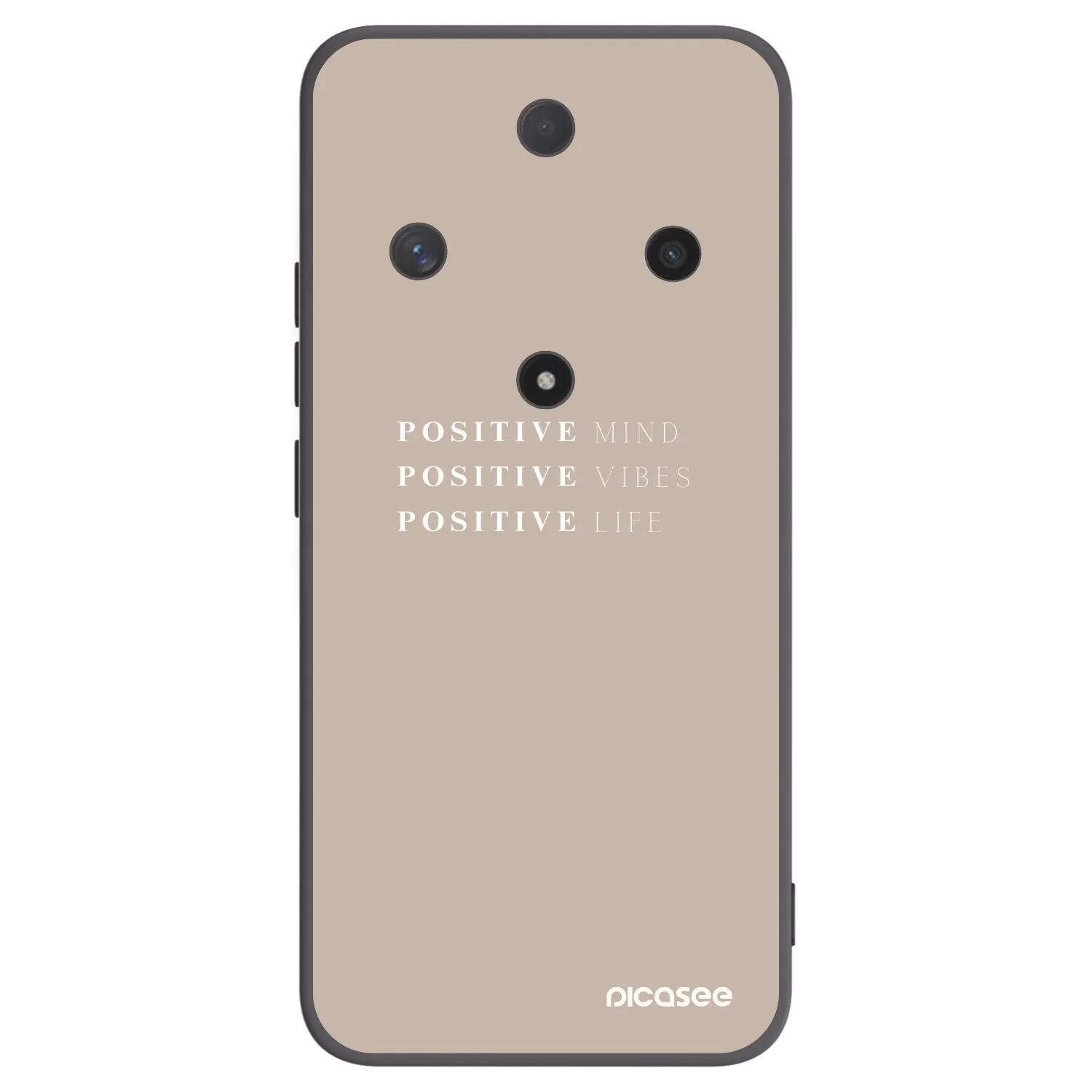 Picasee Μαύρη θήκη σιλικόνης για Honor Magic6 Lite 5G - Positive Vibes