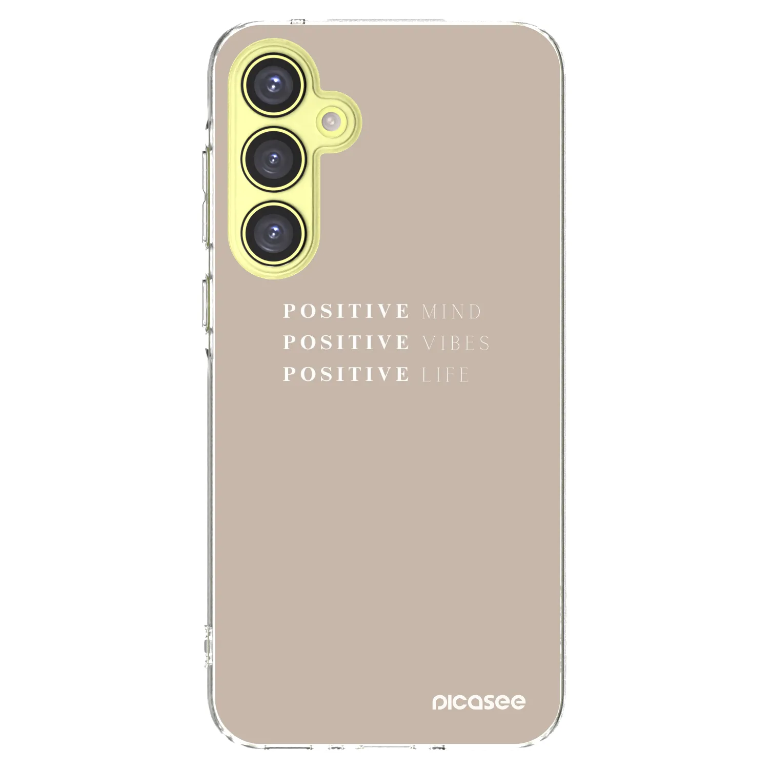 Picasee διαφανής θήκη σιλικόνης Samsung Galaxy A35 5G A356B - Positive Vibes