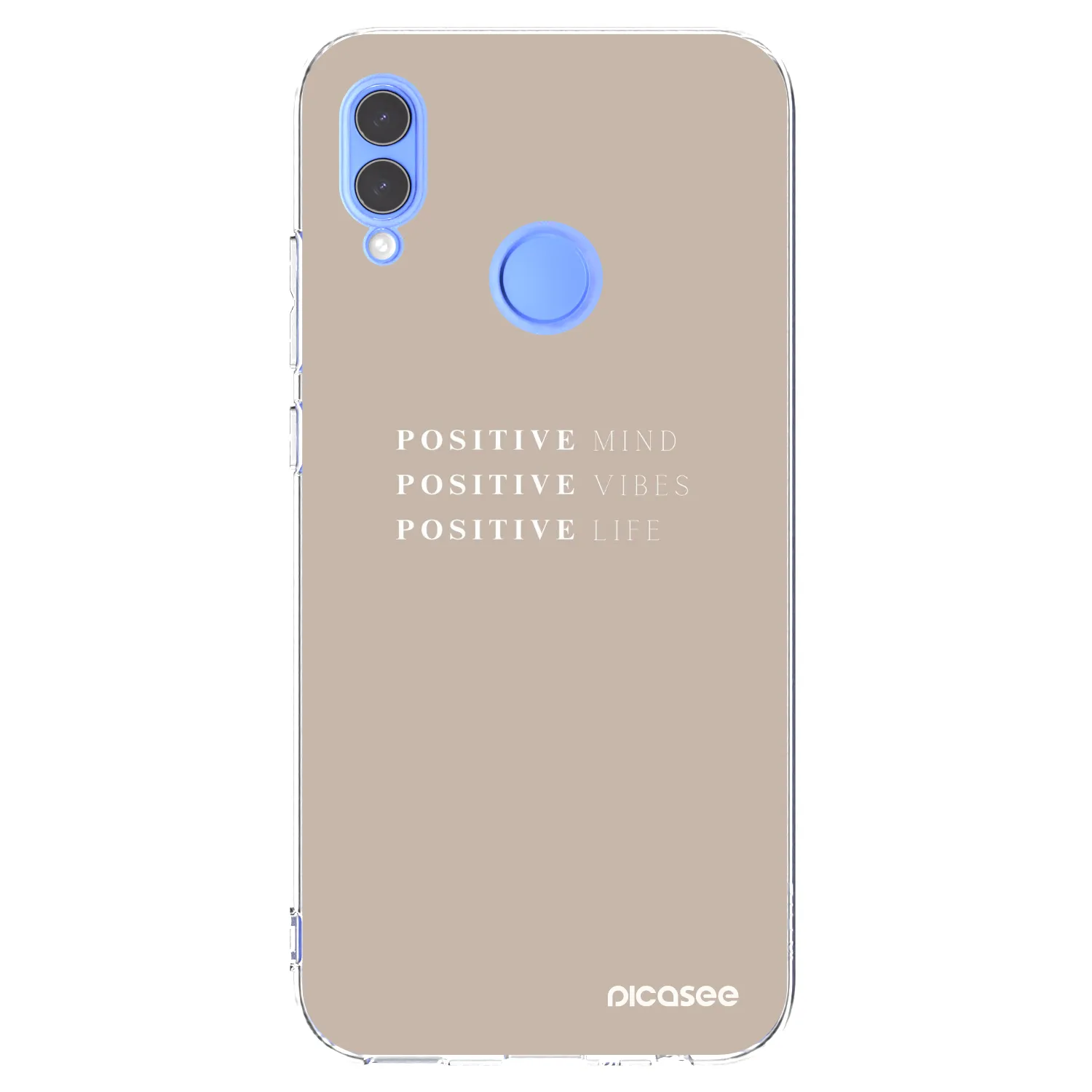 Picasee διαφανής θήκη σιλικόνης Huawei P Smart 2019 - Positive Vibes