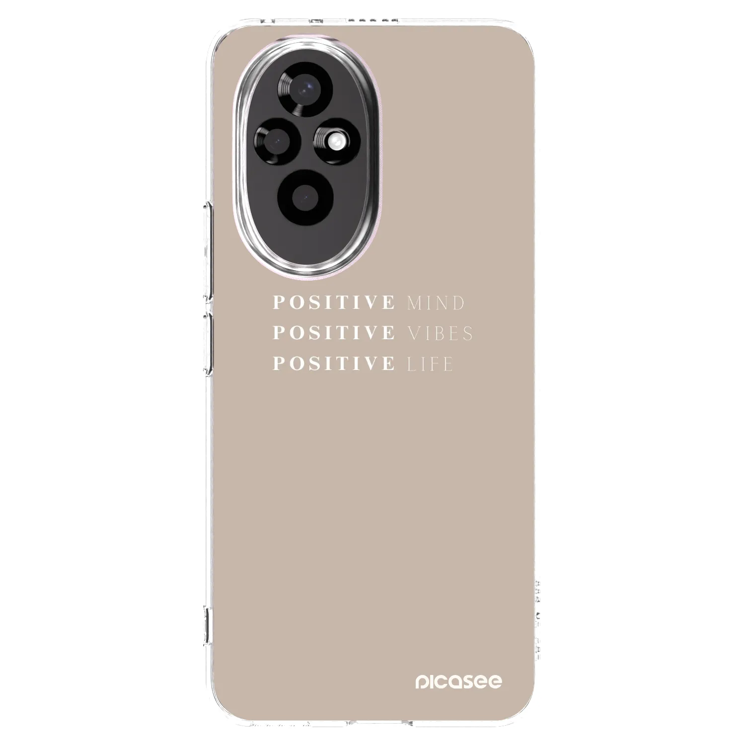 Picasee διαφανής θήκη σιλικόνης Honor 200 Pro 5G - Positive Vibes