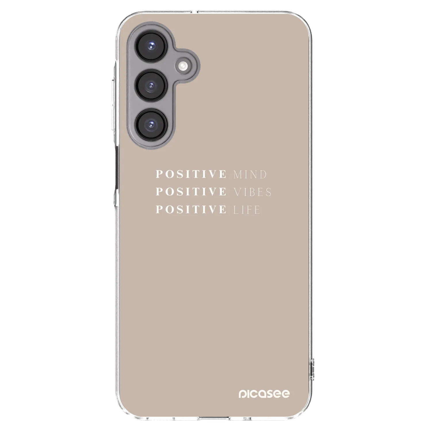 Picasee διαφανής θήκη σιλικόνης Samsung Galaxy A16 5G - Positive Vibes