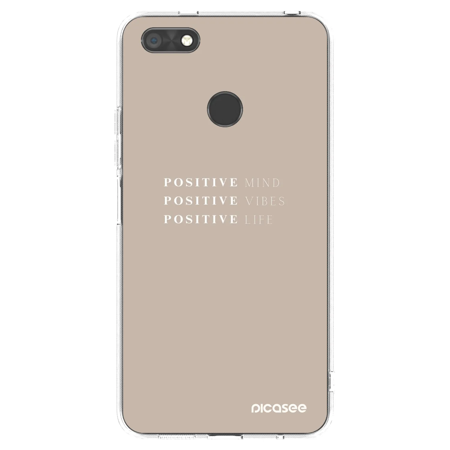Picasee διαφανής θήκη σιλικόνης Huawei P9 Lite Mini - Positive Vibes