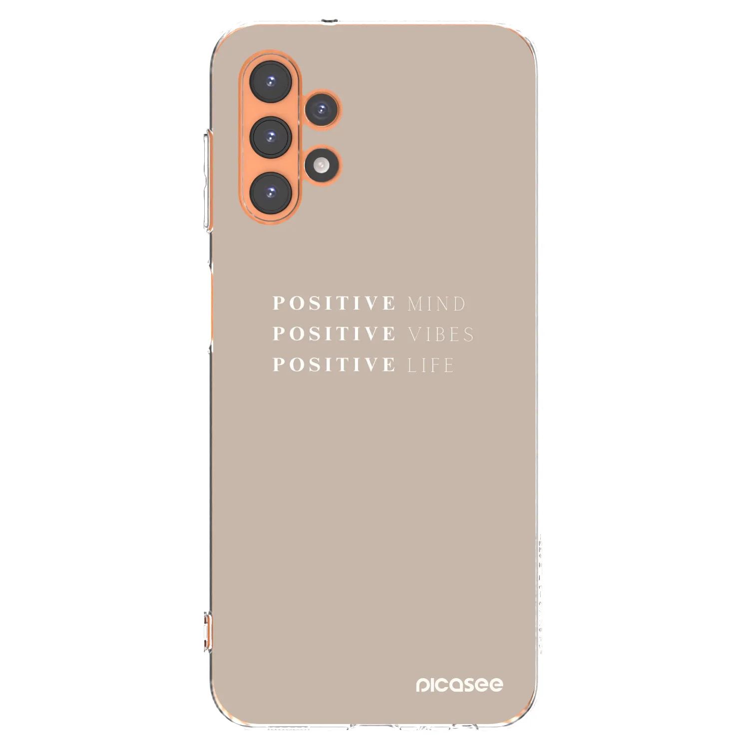 Picasee διαφανής θήκη σιλικόνης Samsung Galaxy A13 5G - Positive Vibes