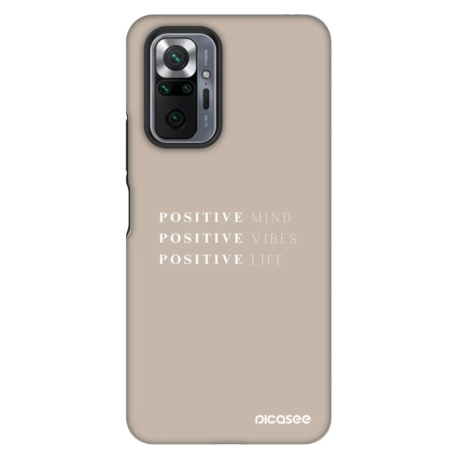 Picasee Fashion Case για Xiaomi Redmi Note 10 Pro - Positive Vibes