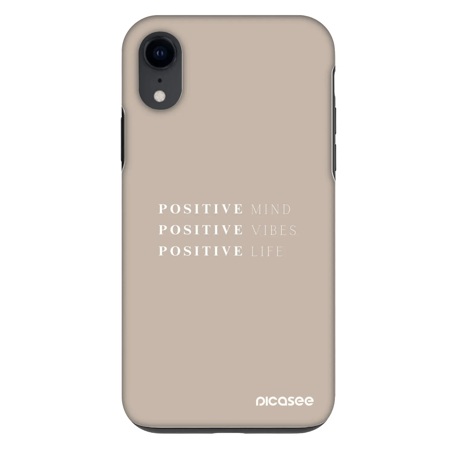 Picasee Fashion Case για Apple iPhone XR - Positive Vibes