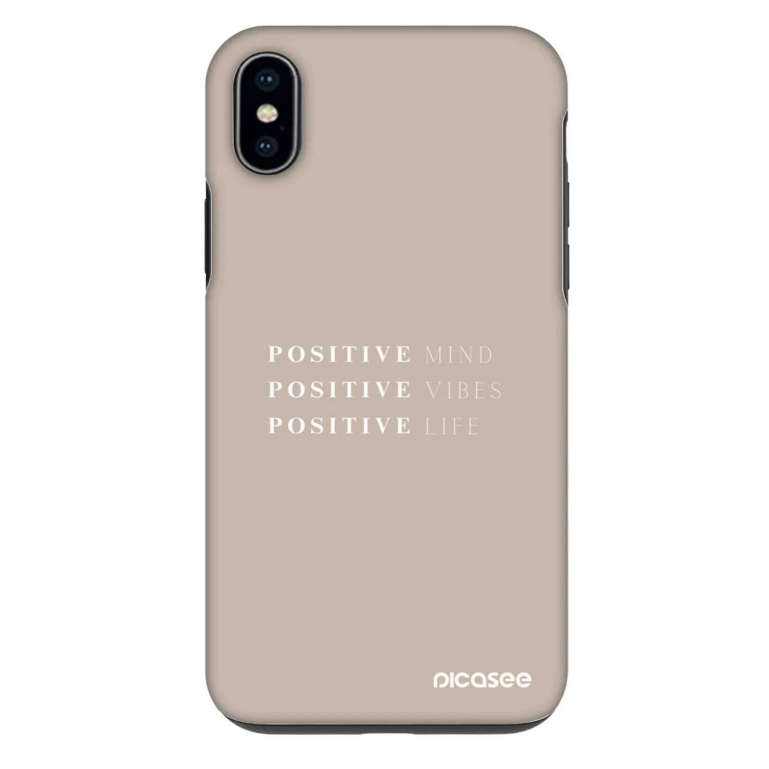 Picasee Fashion Case για Apple iPhone XS Max - Positive Vibes