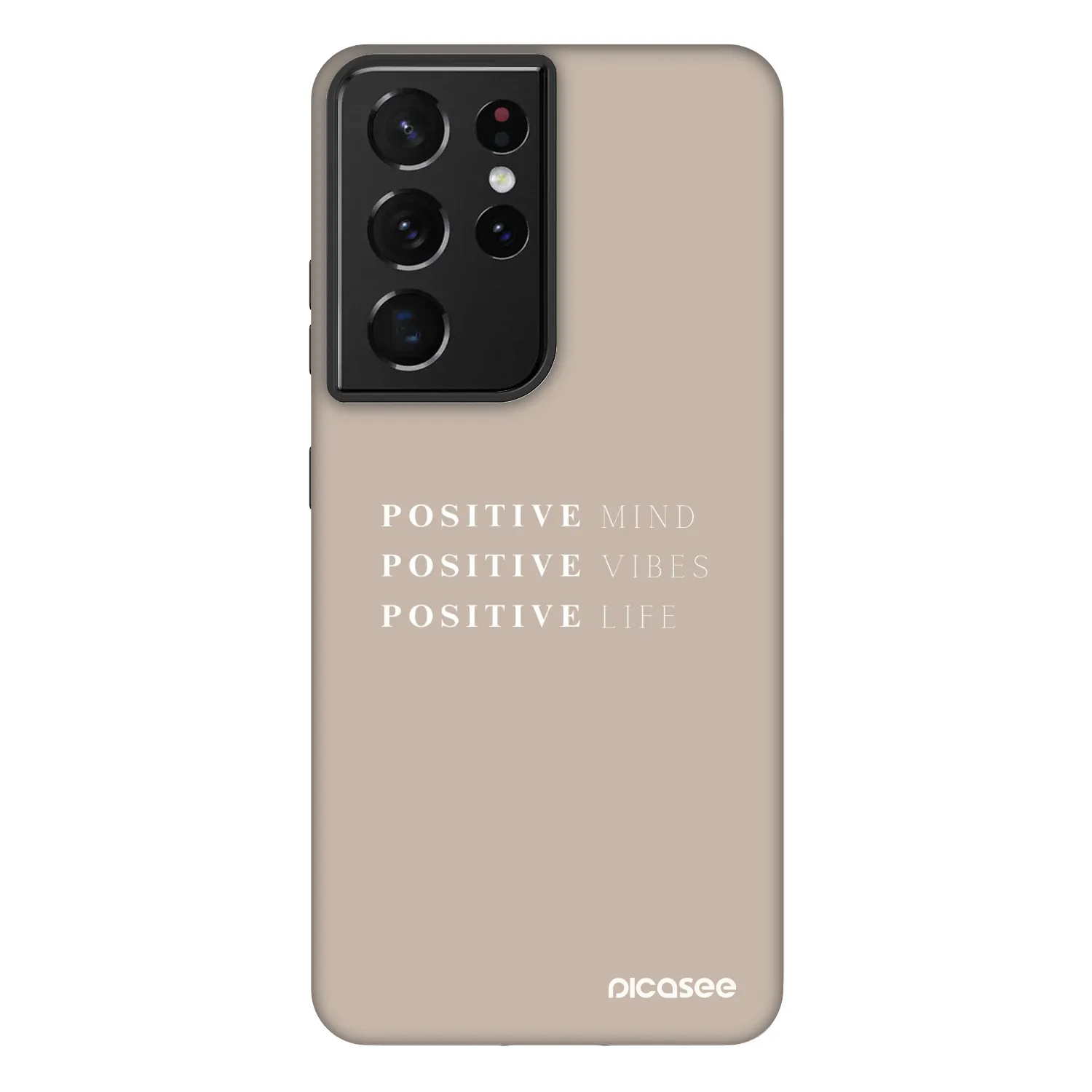Picasee Fashion Case για Samsung Galaxy S21 Ultra 5G G998B - Positive Vibes