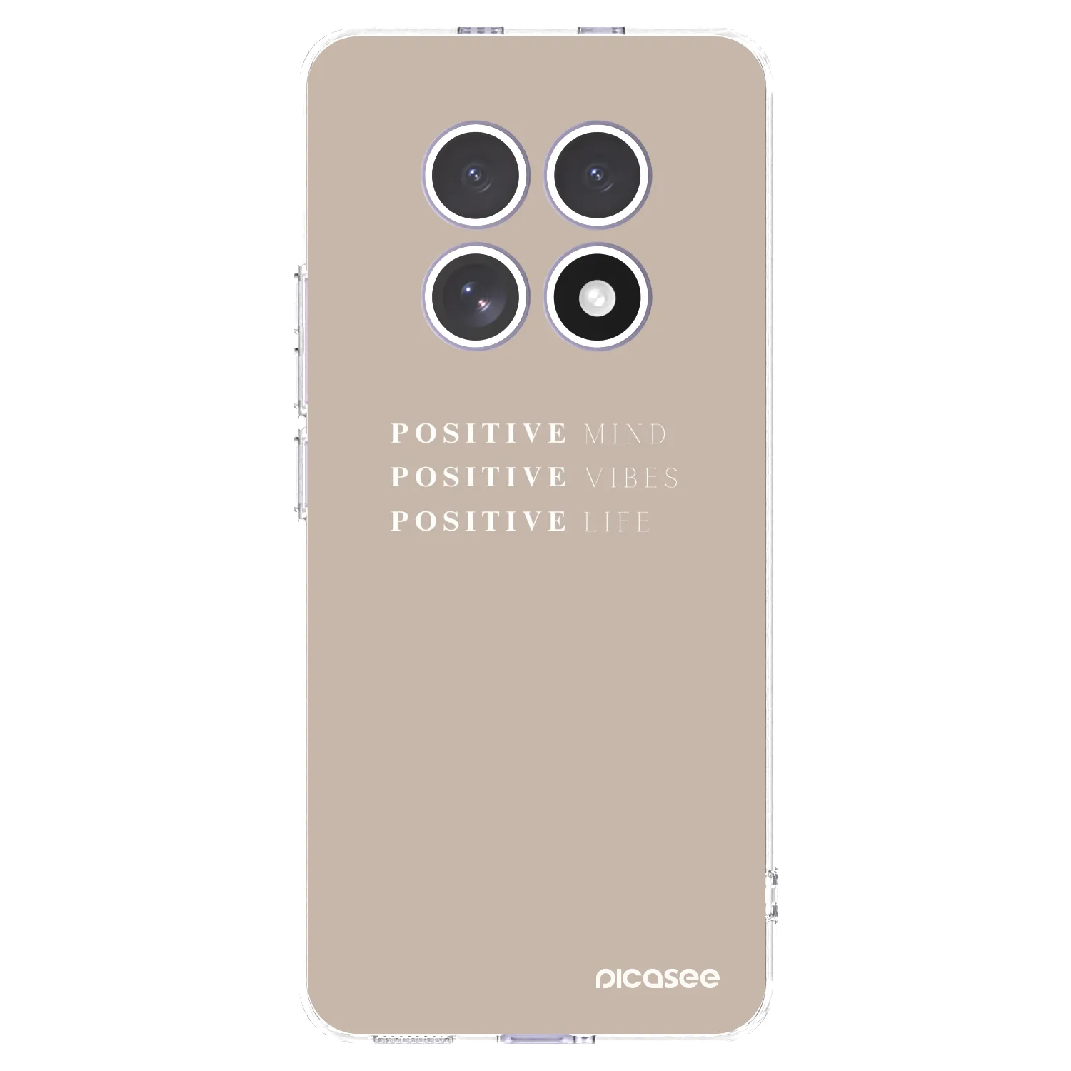 Picasee διαφανής θήκη σιλικόνης Xiaomi Redmi Note 15 - Positive Vibes