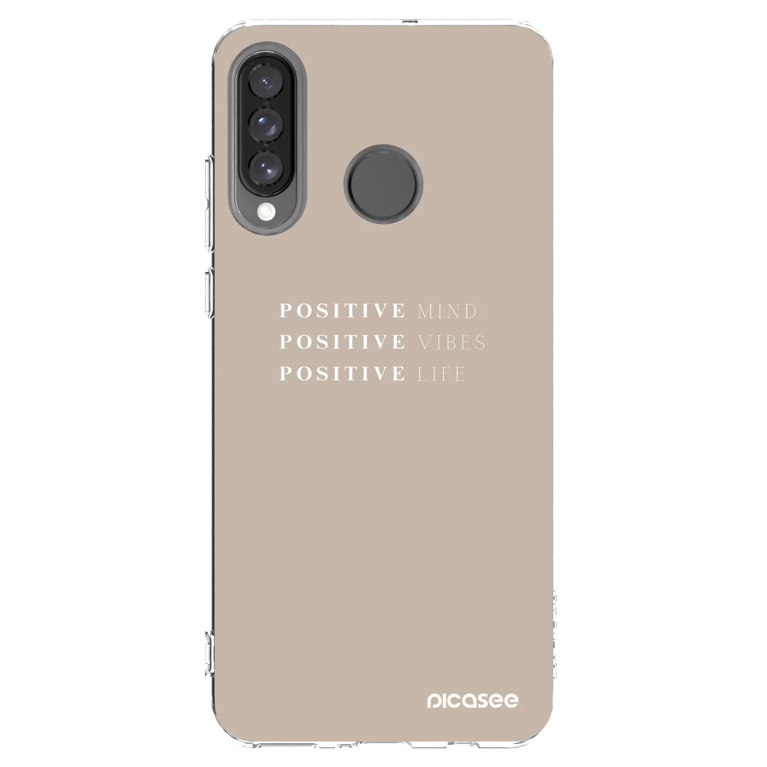 Picasee διαφανής θήκη σιλικόνης Huawei P30 Lite - Positive Vibes
