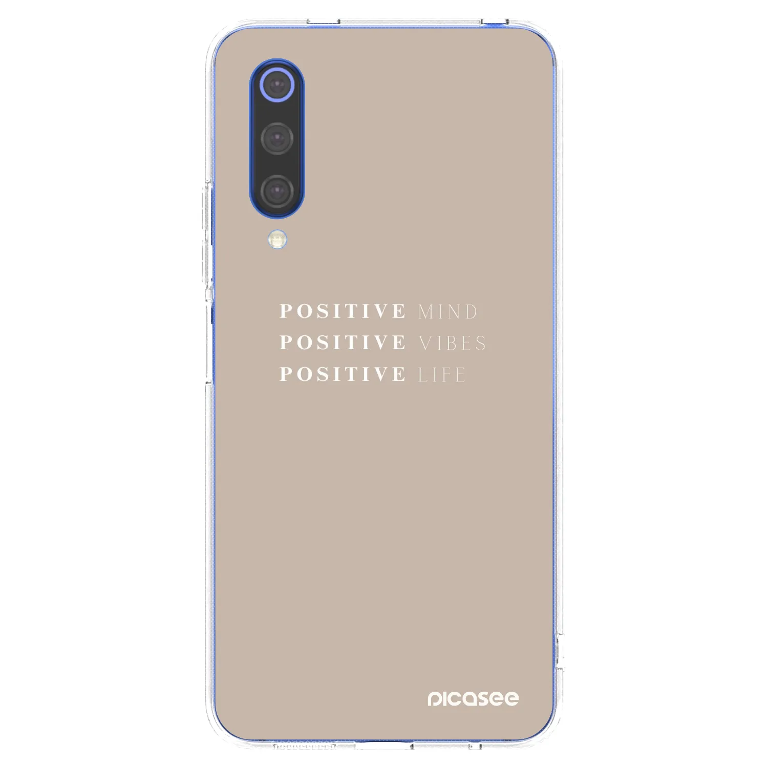 Picasee διαφανής θήκη σιλικόνης Xiaomi Mi 9 SE - Positive Vibes