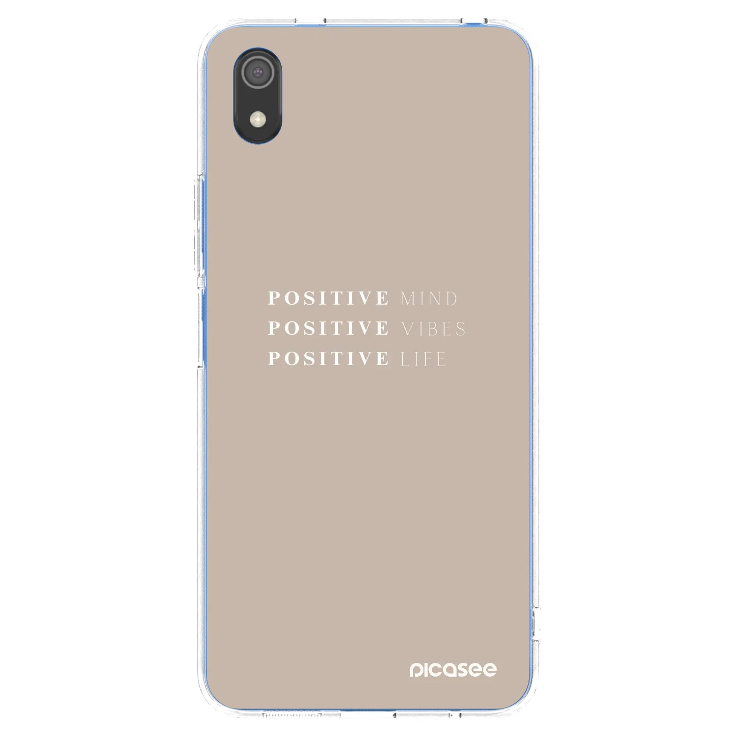 Picasee διαφανής θήκη σιλικόνης Xiaomi Redmi 7A - Positive Vibes