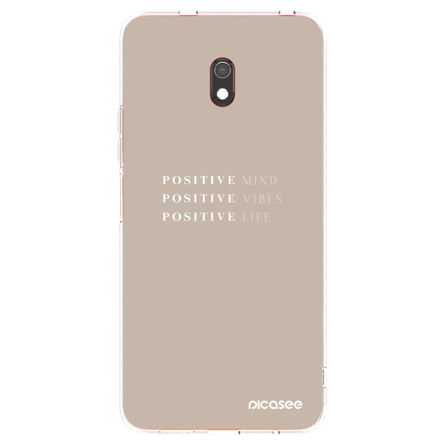 Picasee διαφανής θήκη σιλικόνης Xiaomi Redmi 8A - Positive Vibes