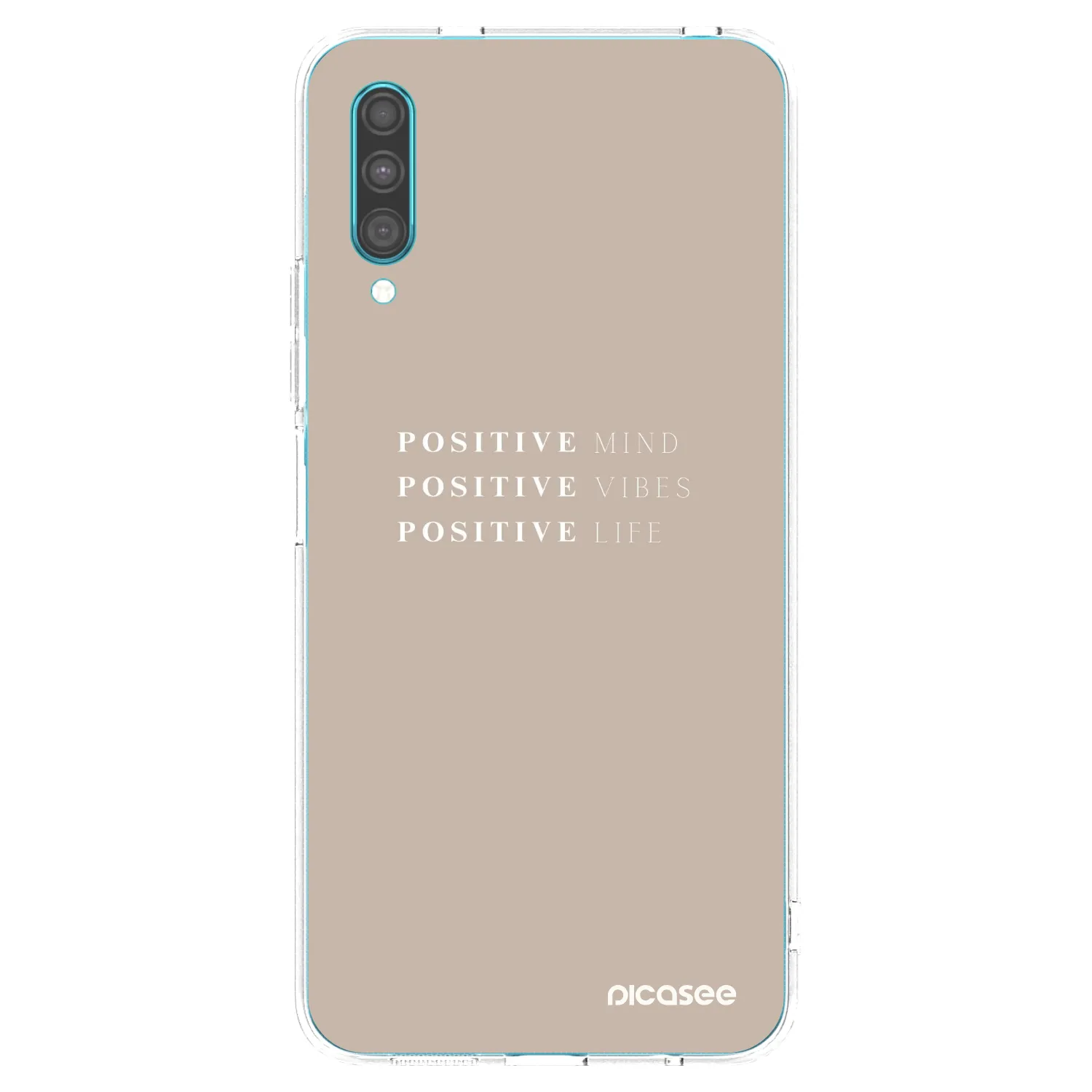 Picasee διαφανής θήκη σιλικόνης Samsung Galaxy A30s A307F - Positive Vibes