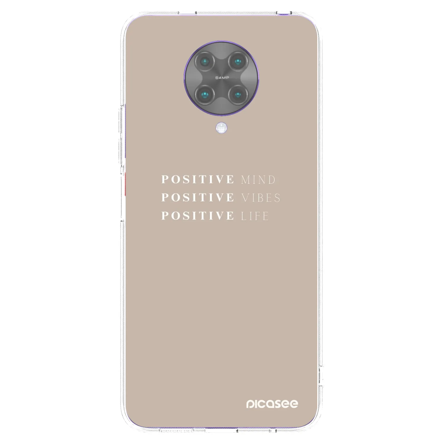 Picasee διαφανής θήκη σιλικόνης Xiaomi Poco F2 Pro - Positive Vibes